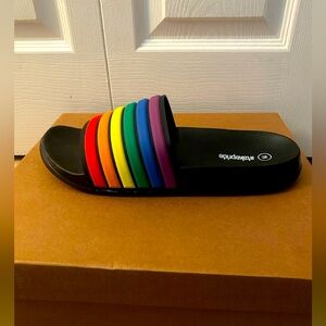 NWOT! 🌈 Target #takepride Womens Sandals- Size Medium (9/10)🌈
